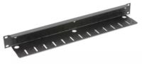 CBP-1 19IN PANEL WITH BRUSH STRIP FOR CABLES, 1U
